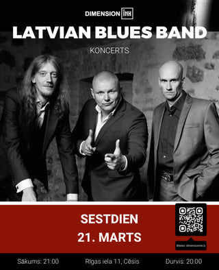 Latvian Blues Band koncerts 21.03.2026